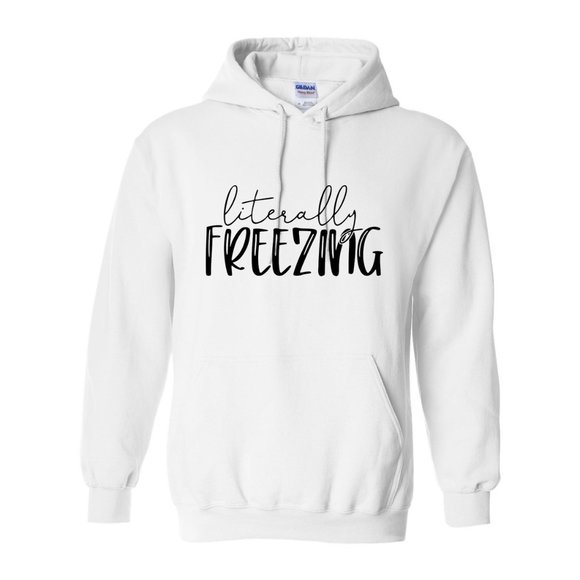 Literally FREEZING Hoodie - Picture 5 of 6